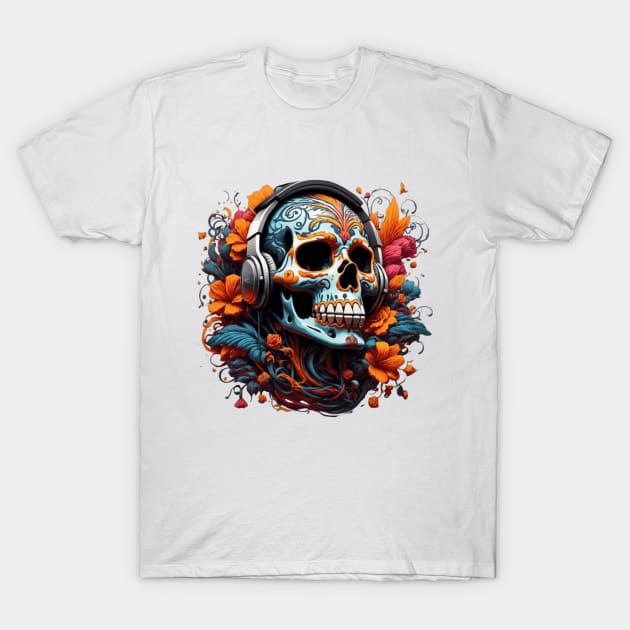 Skull Nature T-Shirt by Teeshop